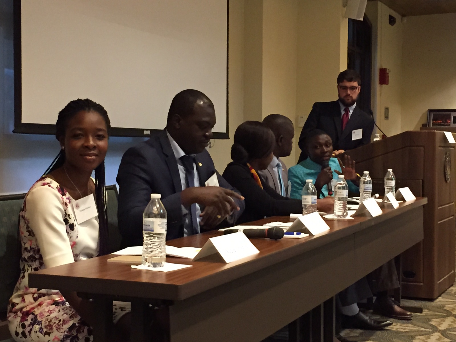 Panel on civic engagement in Africa at El Pomar Foundation