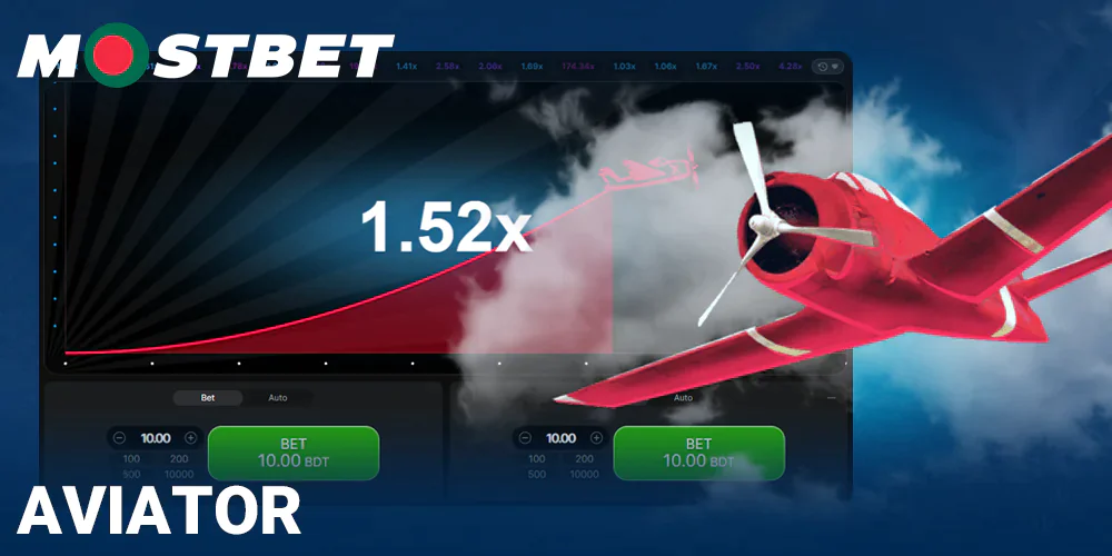 Aviator for Mostbet Bangladesh players